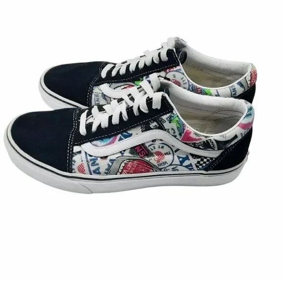 Van's Unisex Mash Up Old Skool Sneakers Size Men's 7 Women's 8,5 - Picture 2 of 9